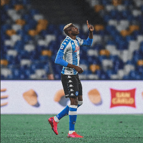 Osimhen sets new Nigerian record in Italy; equals feat of Weah, Eto'o and Mohamed Salah